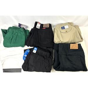 Vintage Lot of 5 Men's Shorts Large Size 36 Assorted NWT Old Stock Resale